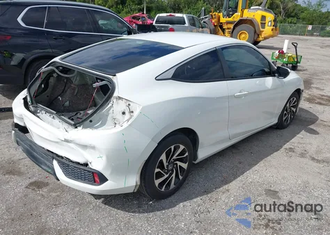 2016 Honda Civic Lx z USA, uszkodzony, nr VIN 2HGFC4B54GH315439